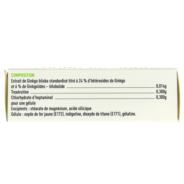 Ginkor Fort 30 gélules, Jambes lourdes, varices, e-Pharmacie IllicoPharma