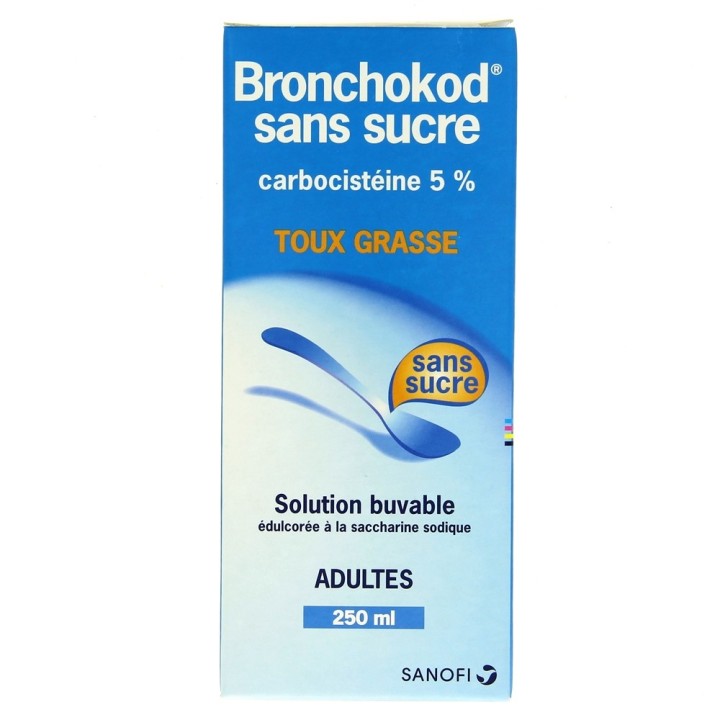 Bronchokod GE Sirop adulte 5% - Médicament Toux grasse - Pharmacie IllicoPharma