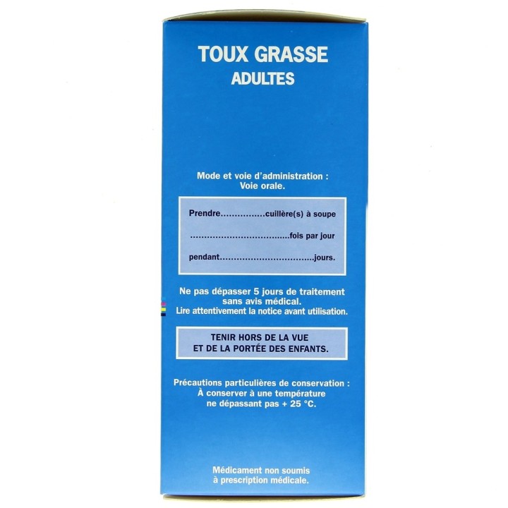 Bronchokod GE Sirop adulte 5% - Médicament Toux grasse - Pharmacie IllicoPharma