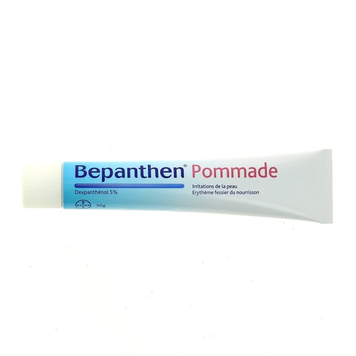 Bepanthen 5% Pommade 30g, Médicament Bébé a les fesses rouges - Pharmacie IllicoPharma