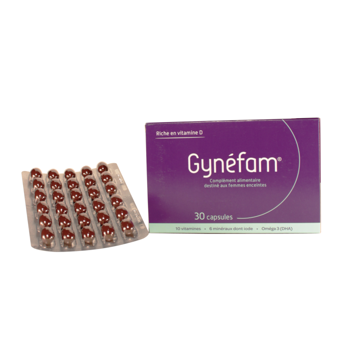 Gynefam Supra x30 capsules - Préparation à la grossesse - IllicoPharma