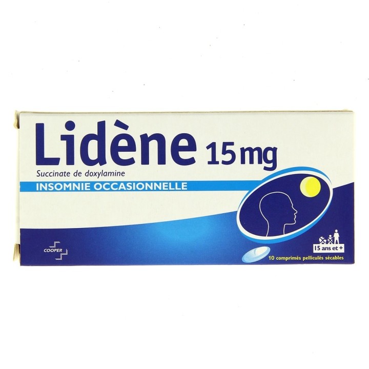 Lidene 15mg 10cpr, Détente et sommeil, Pharmacie en ligne IllicoPharma