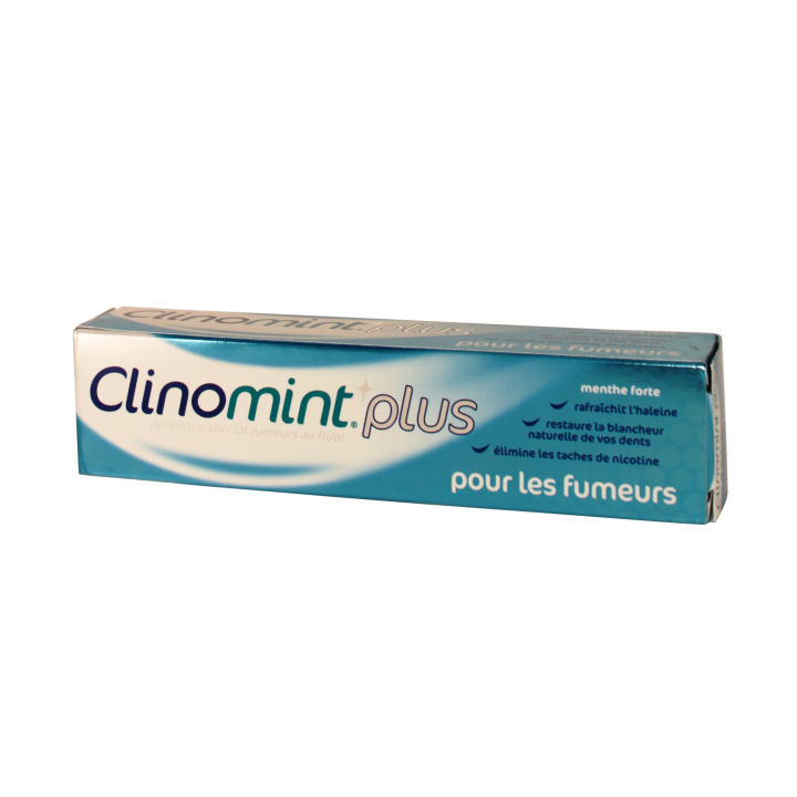 Clinomint Plus spécial fumeur - Gilbert - Dentifrice blancheur - IllicoPharma