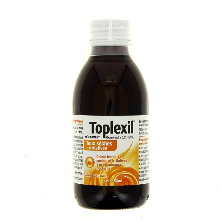 Toplexil sirop - Sanofi - Médicament Toux sèche - IllicoPharma