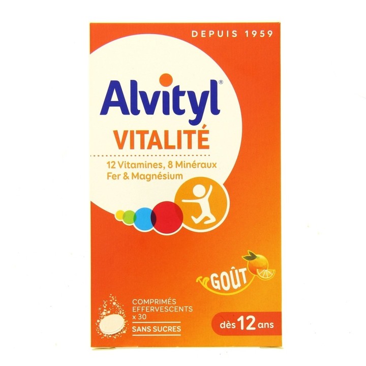 Alvityl effervescent - Urgo - Forme, vitalité