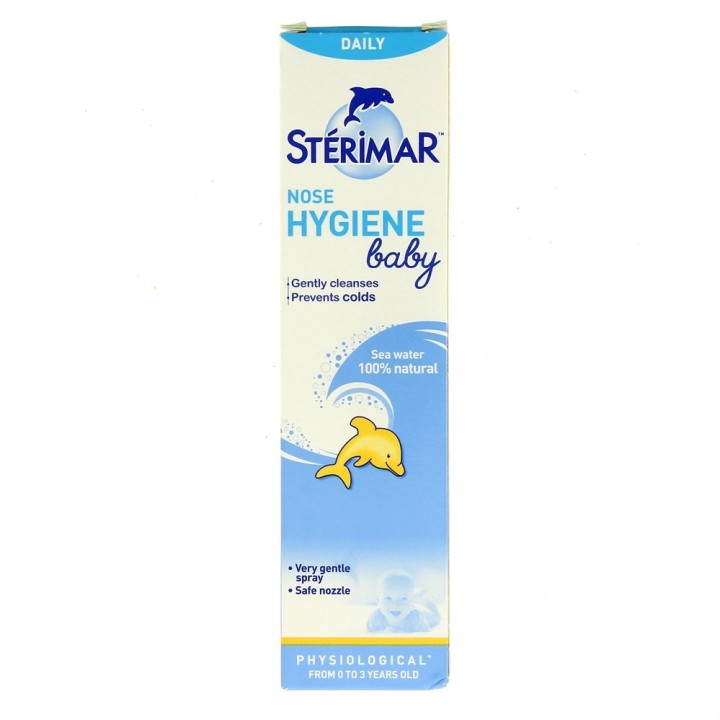 Stérimar Bébé Hygiène du nez 50ml - Soins nez, yeux, oreilles du bébé - IllicoPharma