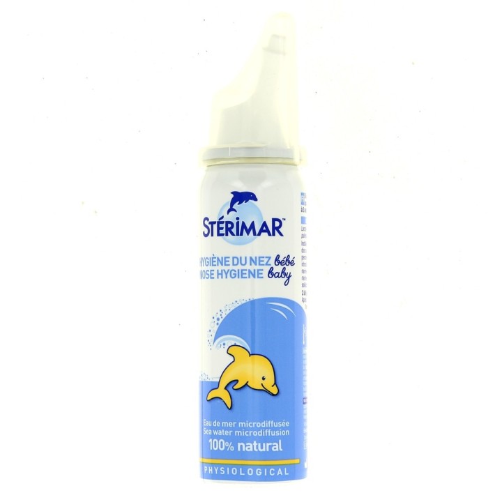 Stérimar Bébé Hygiène du nez 50ml - Soins nez, yeux, oreilles du bébé - IllicoPharma