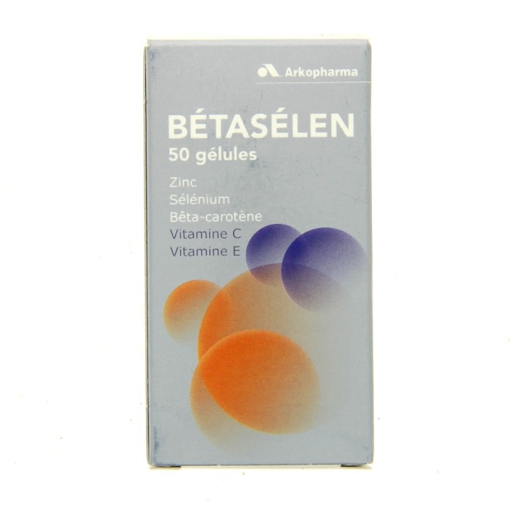 Betaselen 50 gélules - Arkopharma - Médicament Fatigue - IllicoPharma