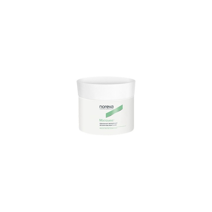 Matidiane Soin nuit détoxifiant Noreva 50ml - Peaux grasses et à imperfections - IllicoPharma