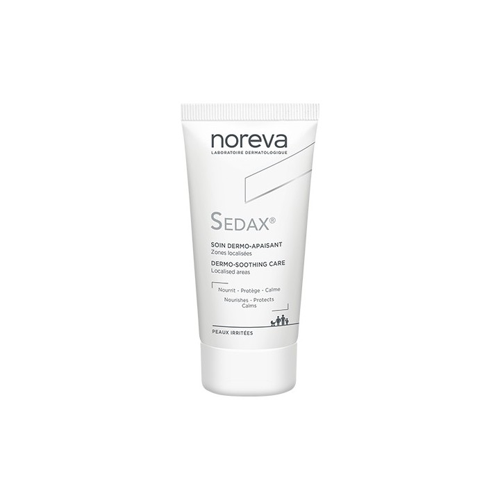 Sedax crème apaisante localisée Noreva 30ml - Peaux réactives et intolérantes - IllicoPharma