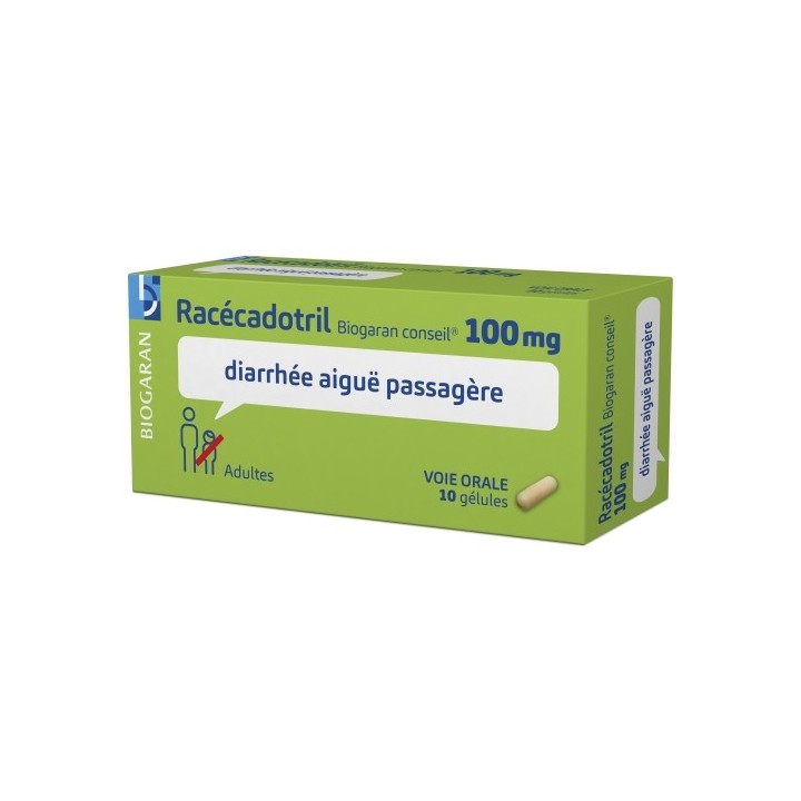 Racécadotril 100mg x10 Biogaran Conseil