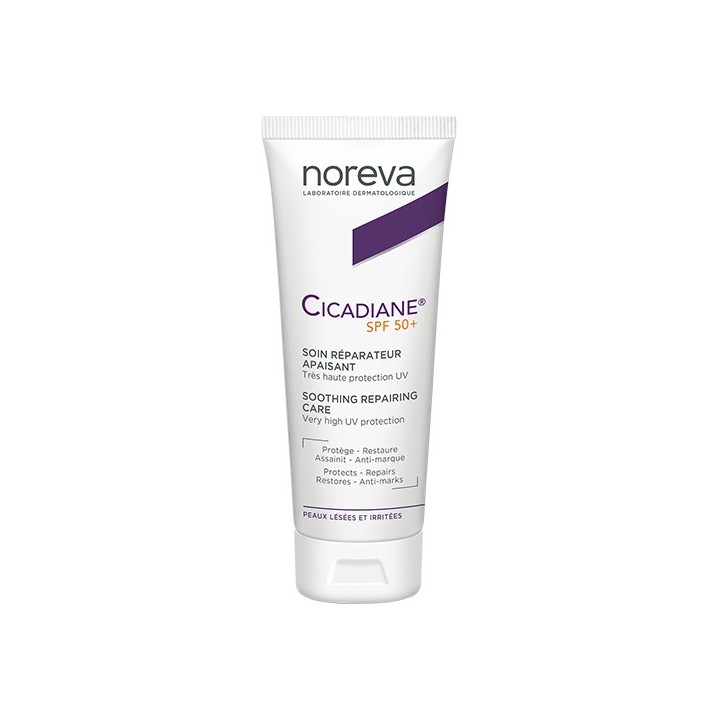 Cicadiane SPF50+ Soin réparateur 40ml Noreva
