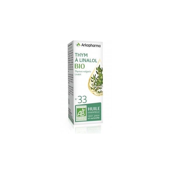 Huile essentielle Thym à Linalol Bio - Arkopharma - IllicoPharma