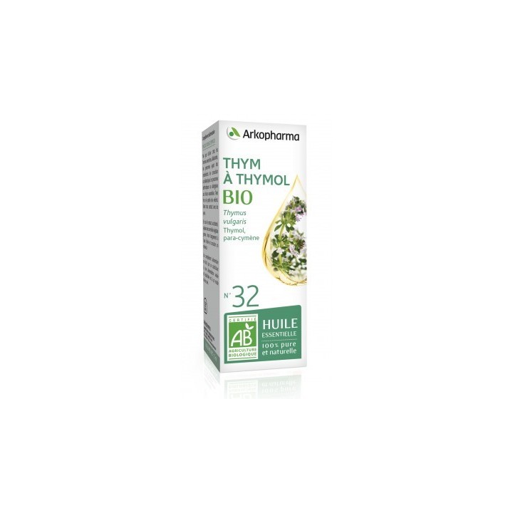 Huile essentielle Thym à Thymol Bio - Arkopharma - IllicoPharma