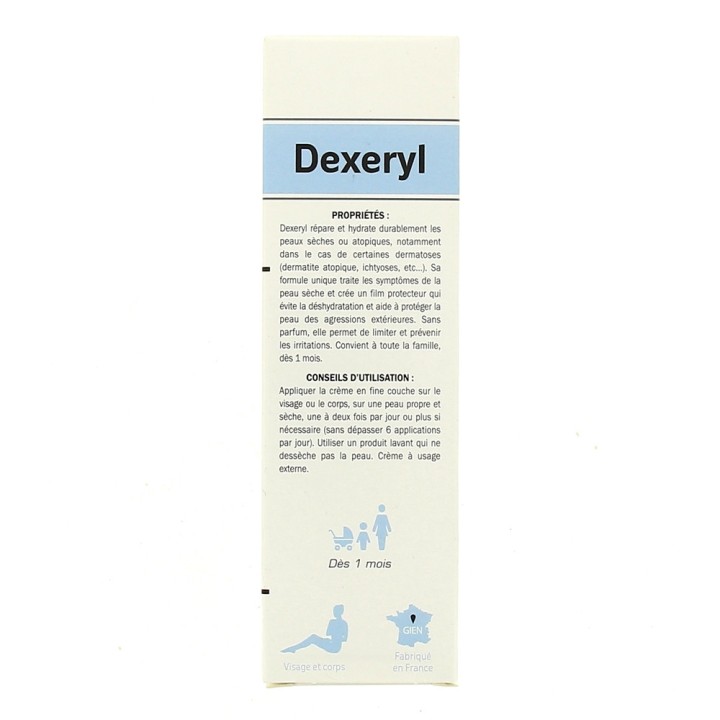 Dexeryl Crème Traitement des Sécheresses Cutanées 50g - IllicoPharma