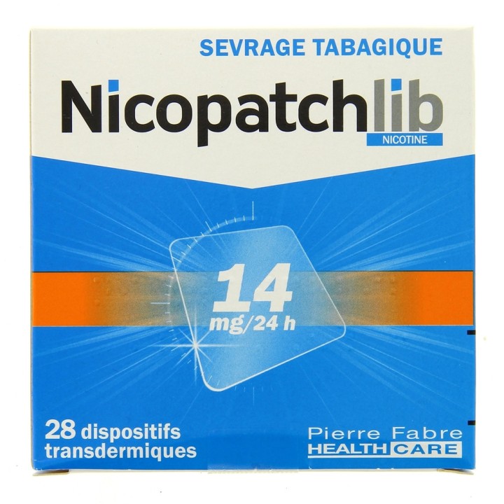 Nicopatch 14mg Boîte de 28 patchs - Arrêt du tabac - IllicoPharma