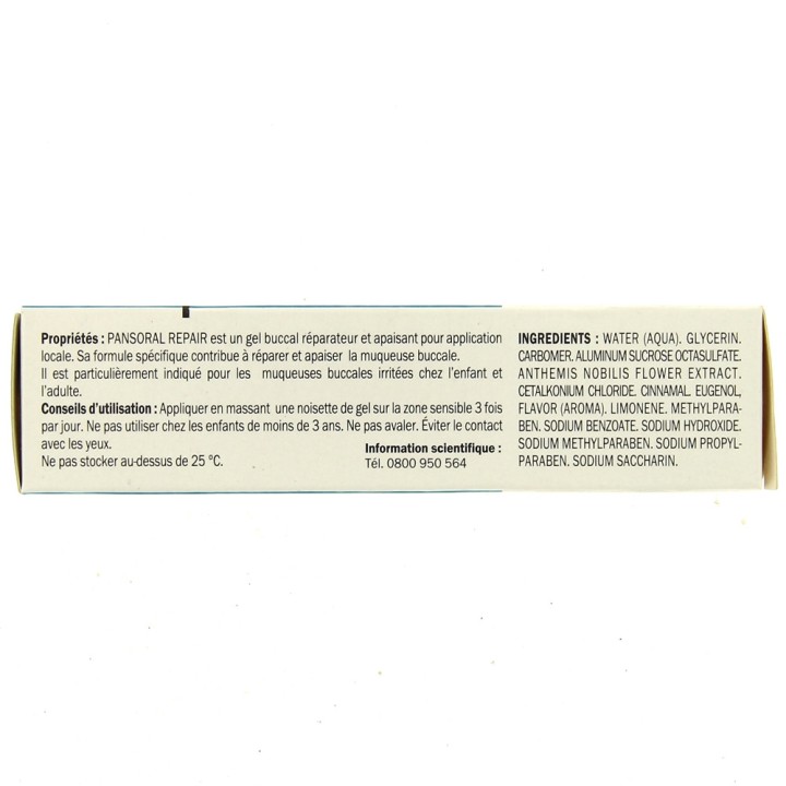 Elgydium Repair Gel - Pierre Fabre Oral Care - IllicoPharma