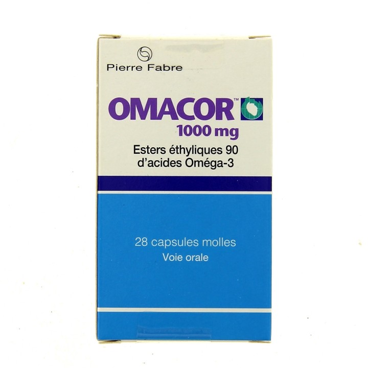 Omacor 28caps - Médicament Carence - e-pharmacie IllicoPharma