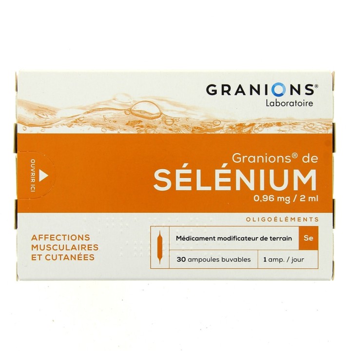 Granions de Selenium, Oligothérapie - Pharmacie IllicoPharma