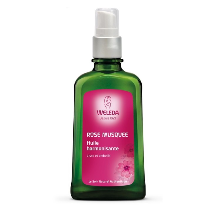 Huile harmonisante à la rose musquée - Weleda - Massage - IllicoPharma