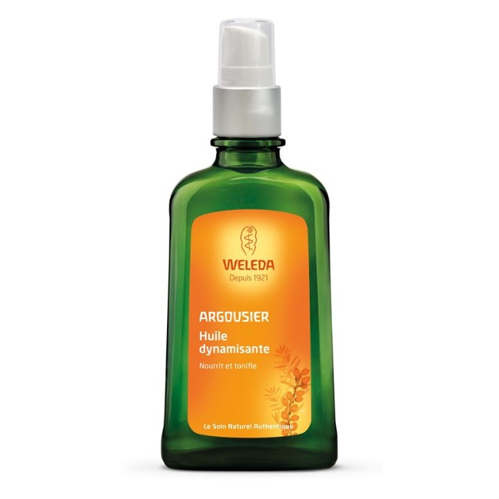 Huile dynamisante Argousier - Weleda - e-pharmacie IllicoPharma