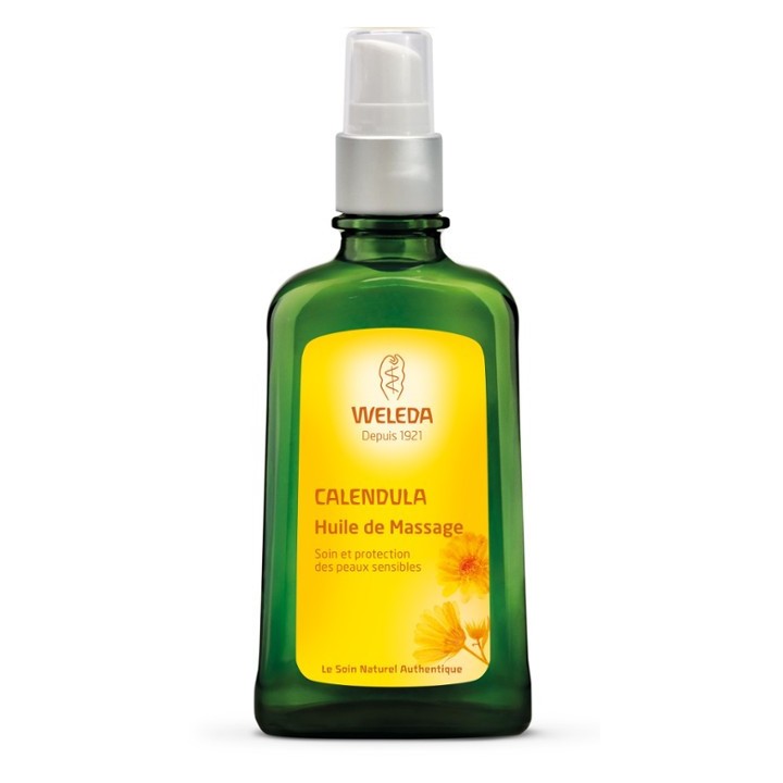Huile de massage au Calendula - Weleda - e-pharmacie IllicoPharma