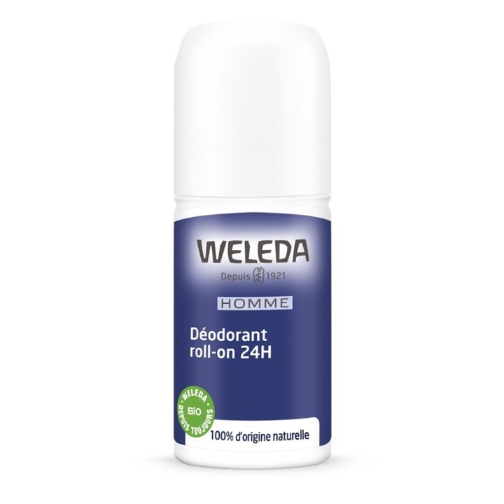 Déodorant roll-on 24h Homme 50ml Weleda