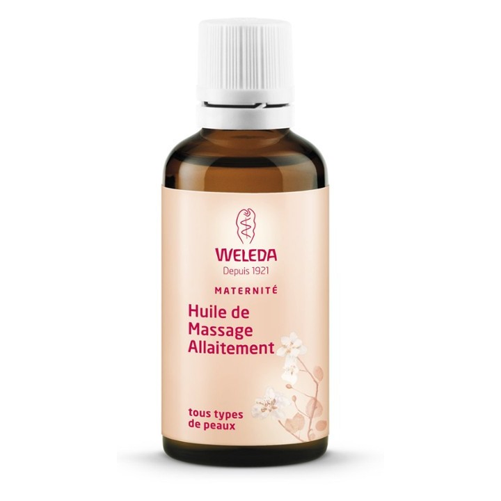 Huile de massage allaitement 50ml Weleda