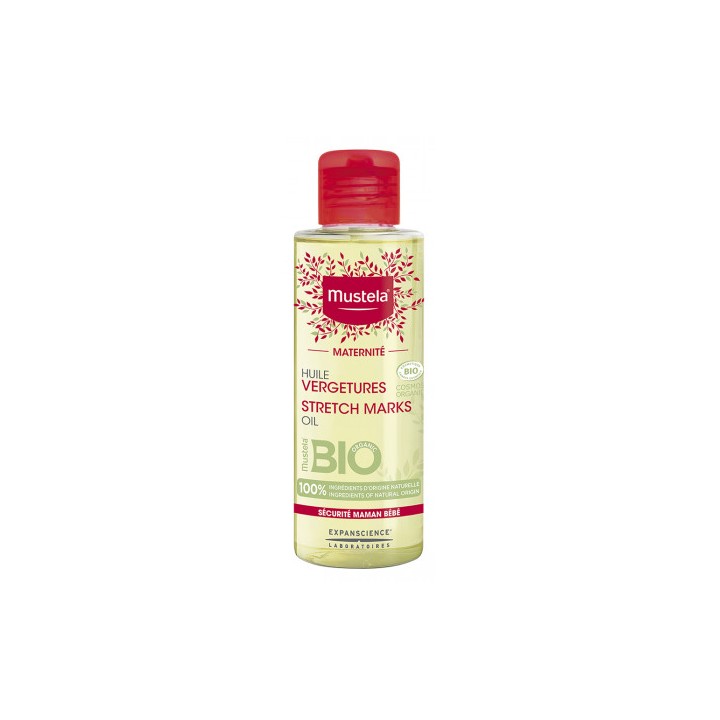 Huile prévention vergetures Mustela - IllicoPharma