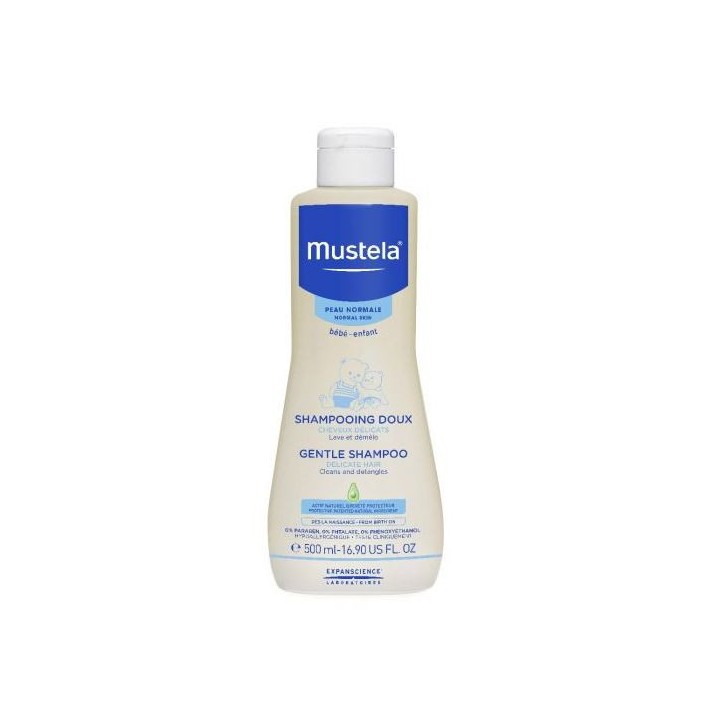 Shampooing doux 500ml - Mustela - Shampooings pour bébé - IllicoPharma