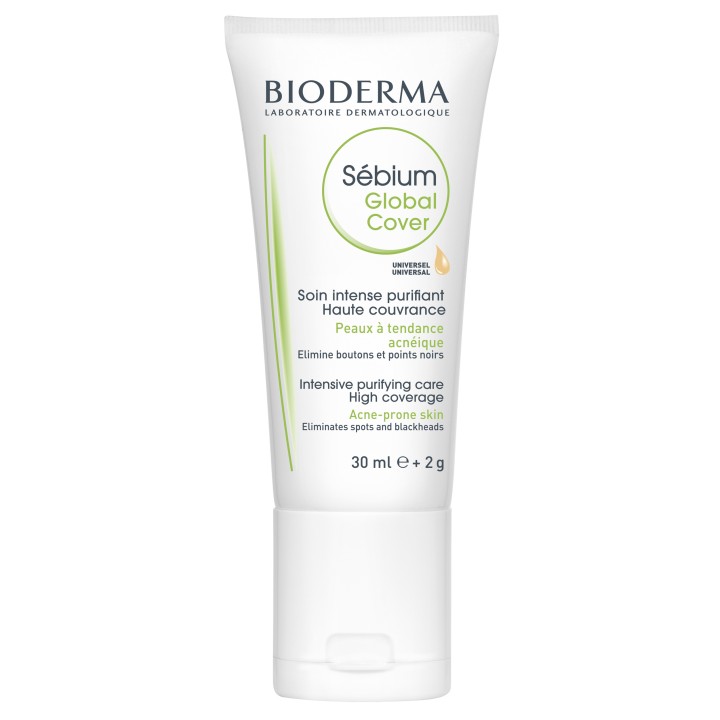 Sebium Global Cover - Bioderma - Peaux grasses et à imperfections - IllicoPharma