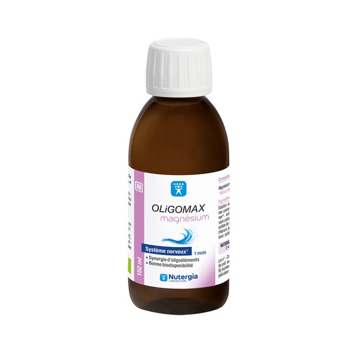 Oligomax Magnésium 150ml Nutergia - IllicoPharma