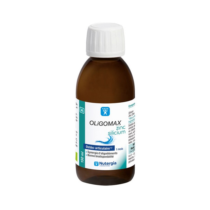 Oligomax Zinc Silicium 150ml Nutergia - IllicoPharma
