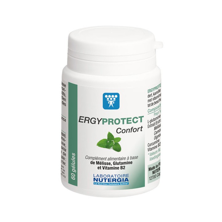 Ergyprotect Confort x60 gélules - Nutergia - Digestion & Transit