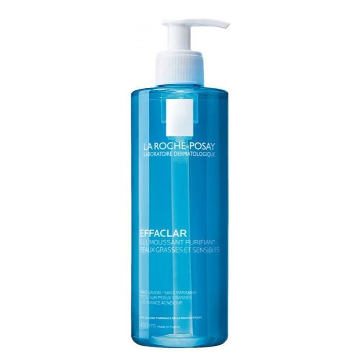Effaclar Gel Moussant Purifiant 400ml - La Roche-Posay - IllicoPharma