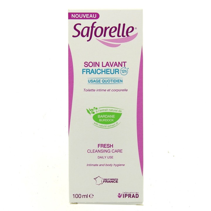 Saforelle Soin lavant Fraîcheur 100ml