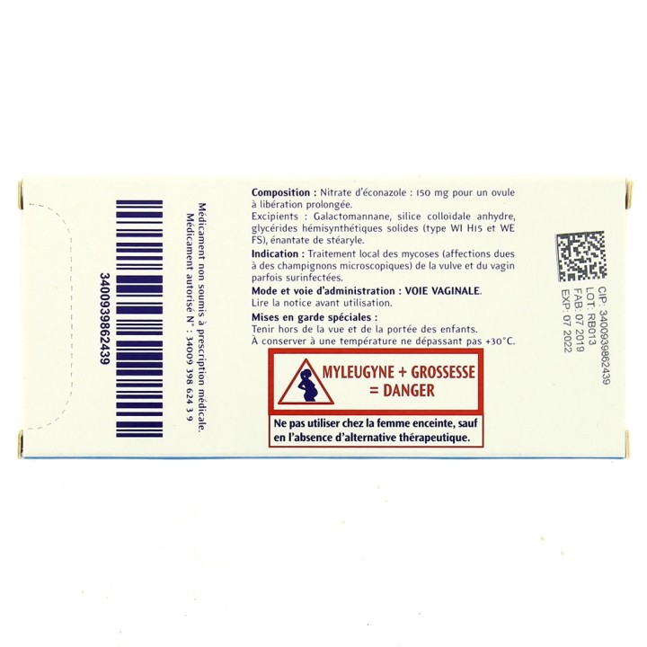 Myleugyne LP 150mg Ovules x2
