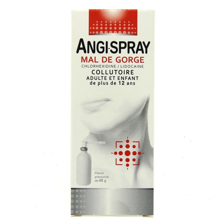 Angispray collutoire - Médicament Maux de gorge - IllicoPharma