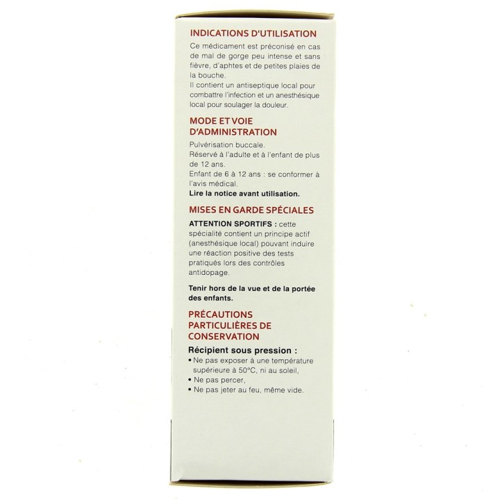 Angispray collutoire - Médicament Maux de gorge - IllicoPharma