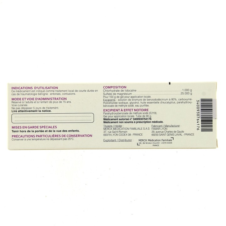 Osmogel 90g - Merck - Médicament Coups et bosses - IllicoPharma