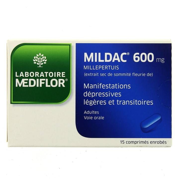 Mildac 600mg 15cpr, Pharmacie en ligne IllicoPharma