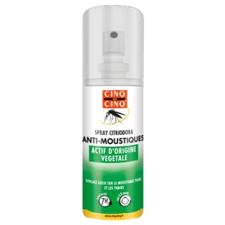Spray Citriodora anti moustiques 100ml - Cinq sur Cinq - IllicoPharma