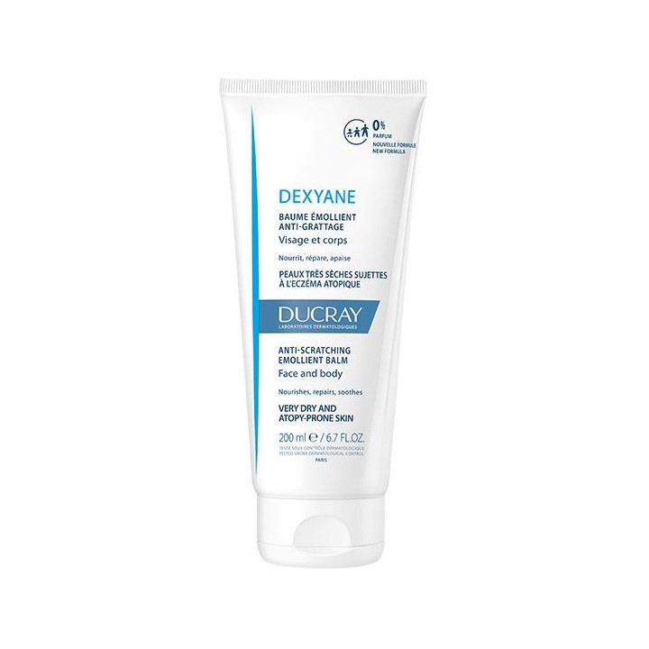 Dexyane Baume émollient anti-grattage 200ml Ducray - Hygiène quotidienne - IllicoPharma