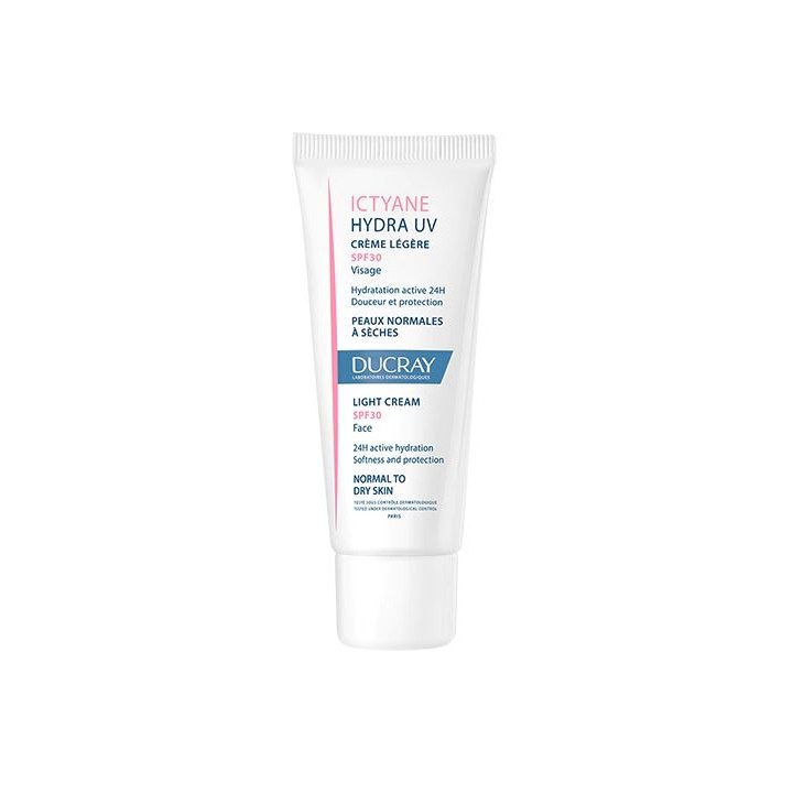 Ictyane Hydra Crème visage spf30 - Ducray - Soins corps - IllicoPharma
