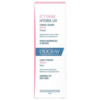 Ictyane Hydra Crème visage spf30 - Ducray - Soins corps - IllicoPharma