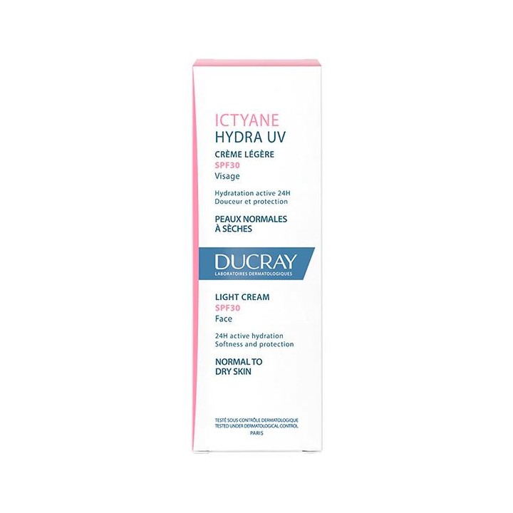 Ictyane Hydra Crème visage spf30 - Ducray - Soins corps - IllicoPharma