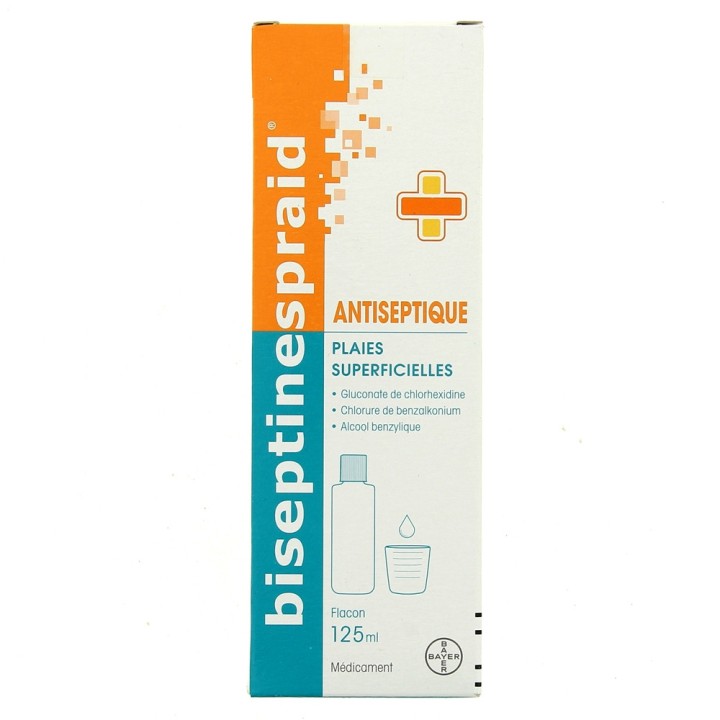 BiseptineSpraid 125ml, Désinfectant, savon antiseptique, e-Pharmacie IllicoPharma