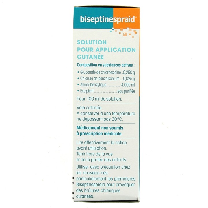 BiseptineSpraid 125ml, Désinfectant, savon antiseptique, e-Pharmacie IllicoPharma