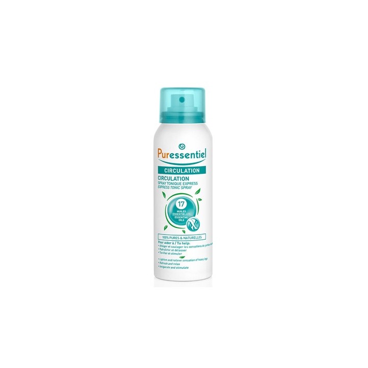 Circulation Spray Tonique Express 100ml - Puressentiel - IllicoPharma