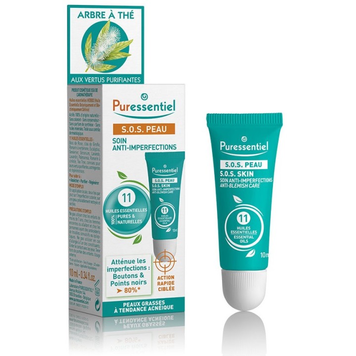 SOS Peau Soin Anti-Imperfections 10ml Puressentiel - IllicoPharma